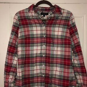 Banana Republic Plaid Button Down